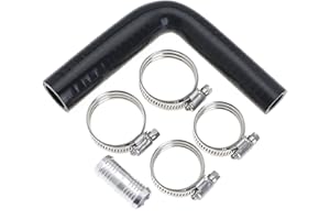 DUCPUVE Silicone Hose Kit for Ford for Expedition 3.5 V6 for EcoBoost Engine 2015-2017 for Ford F150 3.5 3.7 V6 or 5.0 V8 for EcoBoost Engine 2011-2016, Black