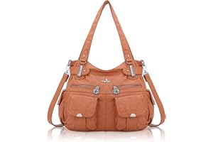 Angelkiss Womens Handbags Purses for Women Large Satchel Shoulder Bags Tote Bag