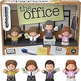 Little People Collector The Office US TV Show Special Edition Set for Adults & Fans, 4 Figures in Display Package