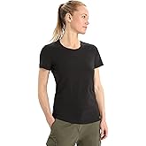 icebreaker Women's Central Classic Short Sleeve T-Shirt, Merino Wool & Cotton Blend Tee for Everyday