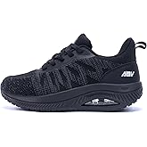 BiNHam Women's Walking Shoes with Arch Support Plantar Fasciitis Pain Relief Athletic Orthotic Tennis Sneakers Supportive for Gym Workout US 6.5-11