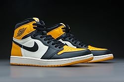 Jordan Mens Air 1 High OG 555088 711 Taxi - Size 10