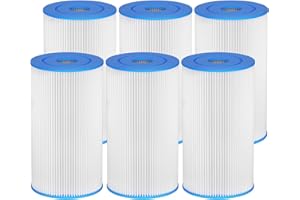Macaberry Type B Pool Replacement Filter Pump Cartridge Compatible with Intex 29005E Easy Set Swimming Pool Filter Cartridge, for 2500 GPH above Ground Pool Pump (6 Pack)