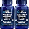Life Extension ArthroMax Advanced with NT2 Collagen & ApresFlex, 60 Capsules (Pack of 2)
