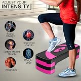 Xn8 Sports Adjustable Height Exercise Step 5/10/15 cm Sturdy Stepper view 5