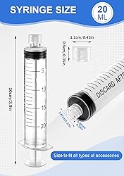 20mL Luer Lock Syringe with Cap - Sterile