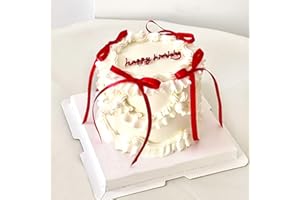 KEAZIU 20 Pack Bow Cupcake Toppers Birthday Bowknot Ribbons Coquette Red Bow High Footed Cup Balloon Wall Party Decorations Bridal Cake Dessert Picks Baby Girl Boy Birthday Wedding Party Supplies red