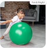BABYGO Sensory Exercise Ball Peanut Ball for Kids Autism Therapy Green view 7