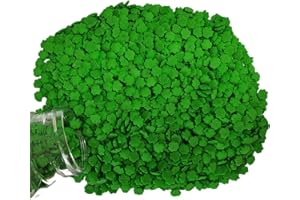 EPHVODI Sprinkles for Cake Decorating, St Patrick's Day Sprinkle Cupcake Toppers Cake Decoration Green Leaf Confetti Sprinkles Baking Cookie Ice Cream Decorating