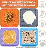 Aileem Lick Mat 4 Pack with Suction Cups Slow Feeding 15.5 cm Japanese view 5