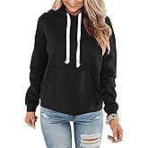 Women's Casual Hoodies Long Sleeve Sweatshirts Hoodies for Women Winter Fall Outfits Red Hoodie Loose Sweatshirts