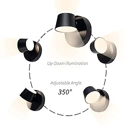 URSOLA Wall Light LED Wall Sconce with On/Off
