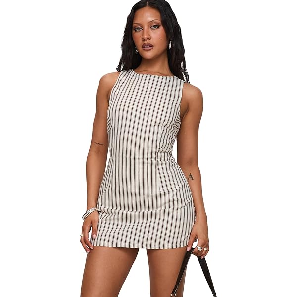 Princess Polly ANSE Mini Dress Black at Amazon Women's Clothing store Princess Polly ANSE Mini Dress Black at Amazon Women's Clothing store
