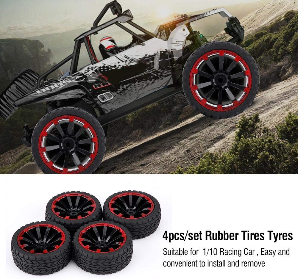 4 Pezzi Cerchioni nel Metallo Pneumatici per Drift Plastica 284131 K969