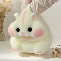 Handmade Taba Squishy Hamster Toy, Cute Squishy