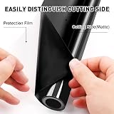 Artcut 12 x 3ft Black Heat Transfer Vinyl for Fabric Easy to Cut view 4
