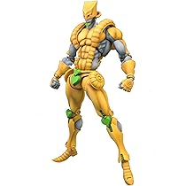 Amazon Com Medicos Jojo S Bizarre Adventure Part 3 Stardust Crusaders The World Super Action Statue Released Toys Games