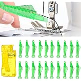 Fish Mouth Sewing Machine Needle Threader, Automatic Sewing Needle Threader, Fish Type Needle Threader, Quick Sewing Machine Loop Easy Selfthread Needle Threaders Tool 21pcs