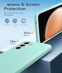 FNTCASE for Samsung Galaxy S23-FE Case: Dual Layer