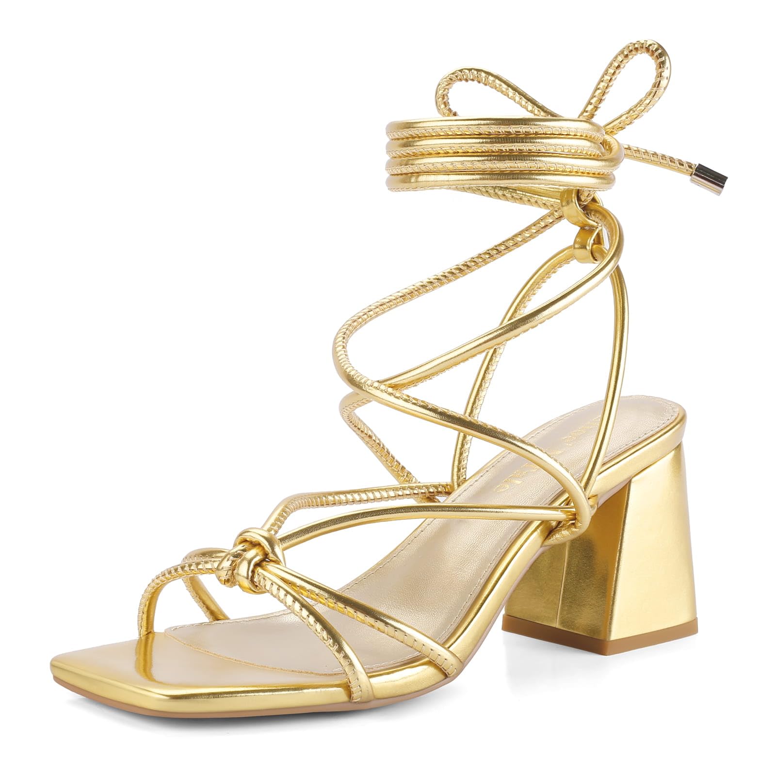Gold Low Heel Gladiator Sandals - Macy's