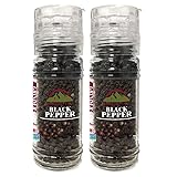 Himalayan Chef Black Pepper Grinder-2 Count