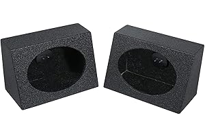 Atrend Pro Audio Tuned 6” x 9” Speaker Enclosures - Designed to dramatically Improve The Sound Quality and Bass Response of A