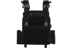 Tuxapo Tactical Molle Vest Laser Cutting Modular Lightweight Quick Release Adjustable Vests