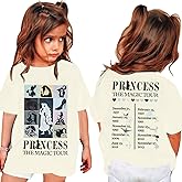 Princess Shirts Toddler Girl Magic Kingdom Kid Shirt Girls Trip Tee Holiday Magical Castle Vacation Short Sleeve Tops