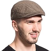 Gatsby Newsboy Hat Men Women Classic Herringbone lvy Trendy Tweeb Flat Cap