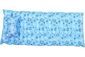Didiseaon 1set Summer Water Mattress Ice Pad Water Bed for Healthy Cooling for Home and Dorm Use with Pillow