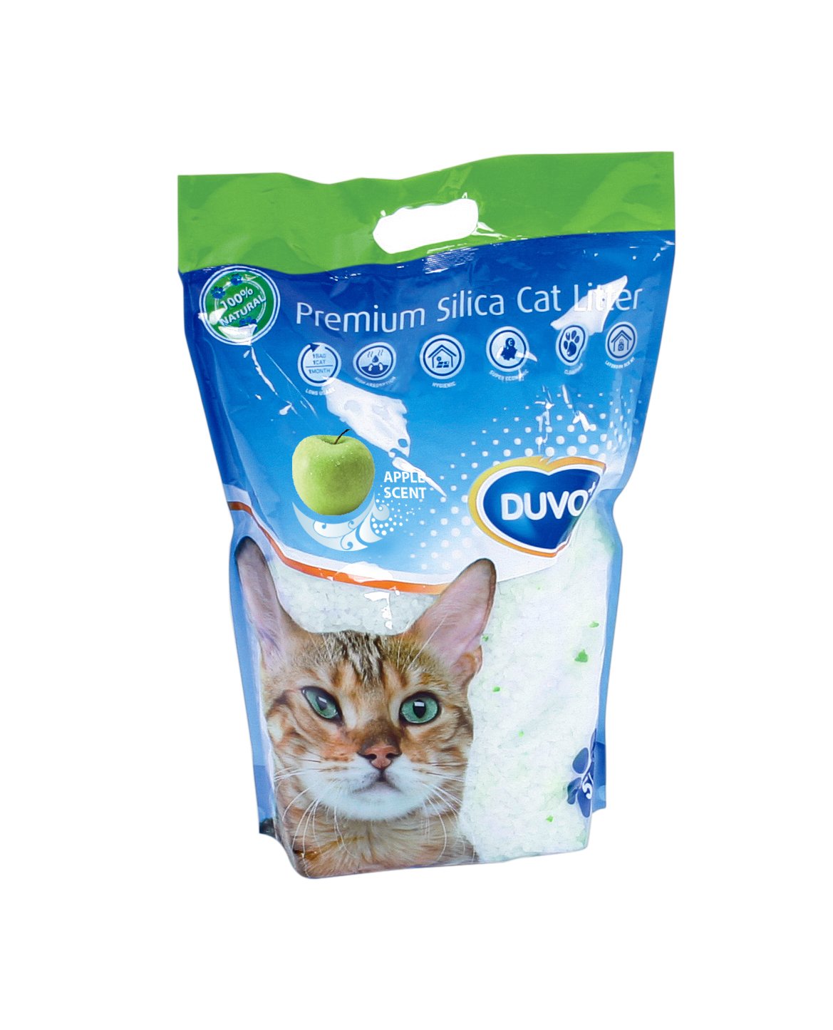 Duvo+ Premium Silica Cat Litter Apple 5 L