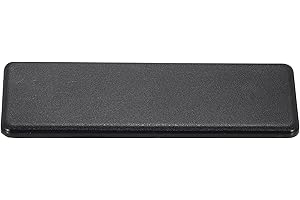 uxcell Standard Plastic Rectangle Aluminum Extrusion End Cap Black 40x120mm 6pcs