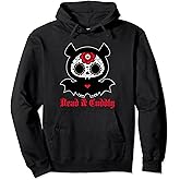 Skelanimals Diego Bat Dead & Cuddly Sugar Skull Halloween Pullover Hoodie