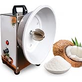 Electric Coconut Grater, Vertical Coconut Scraper Processing Machine | 3 Speeds Adjustable Coconut Meat Removal Tool for Flakes