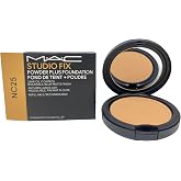 M.A.C Cosmetics Studio Fix Powder Plus Foundation 24-hour oil control - NC25 - (Light beige with golden peach undertone for light skin) 0.42 OZ / 12 G