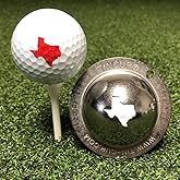 Tin Cup Golf Ball Custom Marker Alignment Tool (Texas)