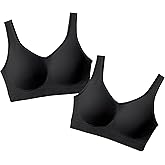 SHAPERMINT Wireless Bras for Women No Underwire – Small to Plus Size Bralettes with Support and Natural Lift