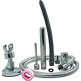 Shower Enema System with 79 Inch Hose, 3-Way Diverter | Shower Douche for Men and Women Portable Cleaner, Enema Nozzle Kit Cleaner Attachment