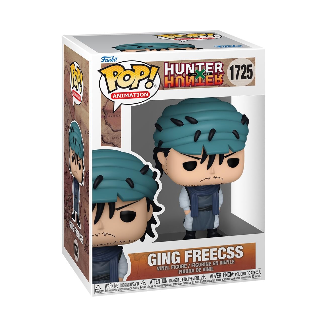 Funko Pop! Animation: HxH - Ging Freecss - Hunter X Hunter (HXH) - Collectable Vinyl Figure - Gift Idea - Official Merchandise - Toys for Kids & Adults - Anime Fans - Model Figure for Collectors