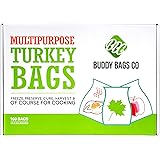 Buddy Bags Co Multipurpose Turkey Oven Bags - 19" x 24.5" - 100 Pack