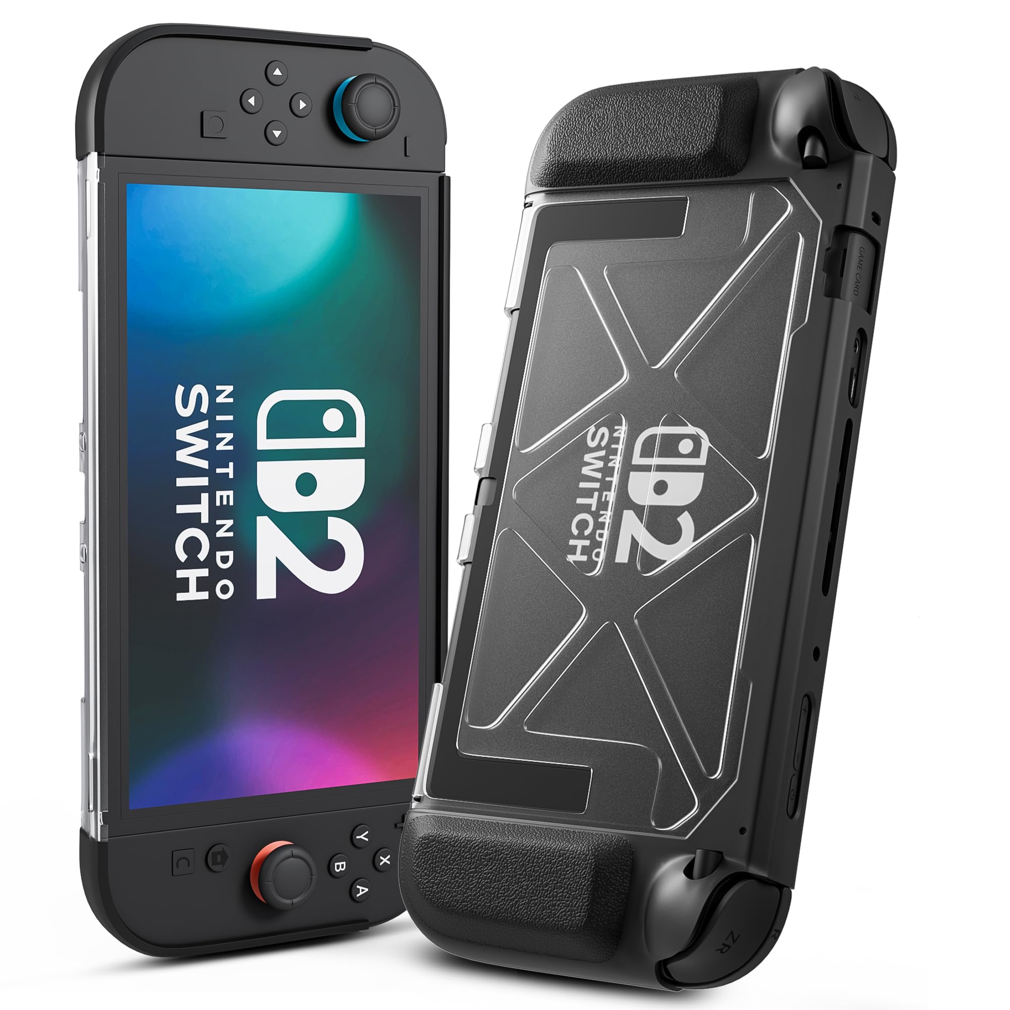 RHOTALL [Heavy Duty] Dockable Case for Nintendo Switch 2 2025, Hard PC ...