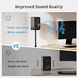 PERLESMITH Universal Speaker Stands for Surround