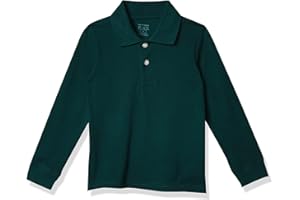 The Children's Place Boys Long Sleeve Pique PoloPolo Shirt