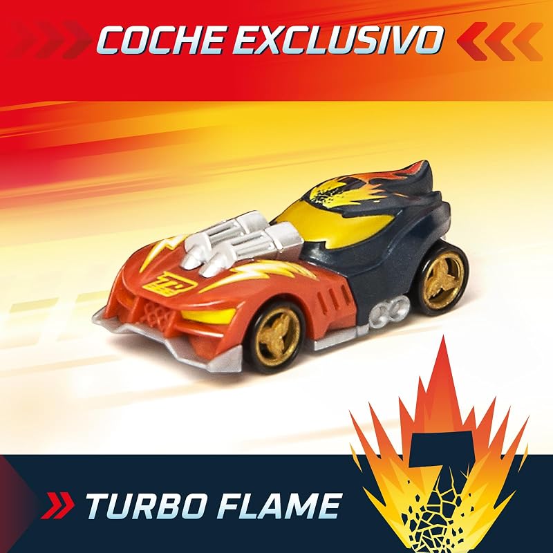 Mix ´N Race Thunder Truck– Camión Lanzador con 3 acciones en 1. Incluye 1 vehículo T-Racer Mix ´N Race Exclusivo, Zona para Montar vehículos, Tirador para lanzarlos y Espacio para 7 Coches — foto 4 de 8