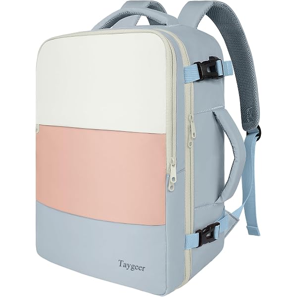 Taygeer 35L Travel Backpack - Flight Approved Personal Item With USB Port, Shoe Compartment & Laptop Sleeve