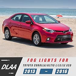 DLAA Fog Lights Compatible withToyota Corolla/Altis