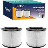 Flintar EPI153 Replacement Filter, Compatible with MOOKA and KOIOS EPI153 EP1153 Air Purifier EPI-153, 3-in-1 H13 Grade Filtration and Activated Carbon Filter, 2-Pack