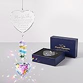 Memorial Crystal Suncatcher, Memorial Gifts for Loss of Mom Dad, Sympathy Gifts for Loss of Loved One, Thoughtful Remembrance Bereavement Grief Gift