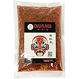 Soeos Premium Sichuan Chili (Chili Flakes) 8 oz, Ground Sichuan Red Chili Pepper, Spicy Dried Chili Flakes for Sichuan Cuisin