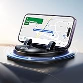JOYROOM Phone Holders for Your Car, 360° Rotatable Cell Phone Car Mount Adjustable Spring Design Dashboard Phone Mount for Ca